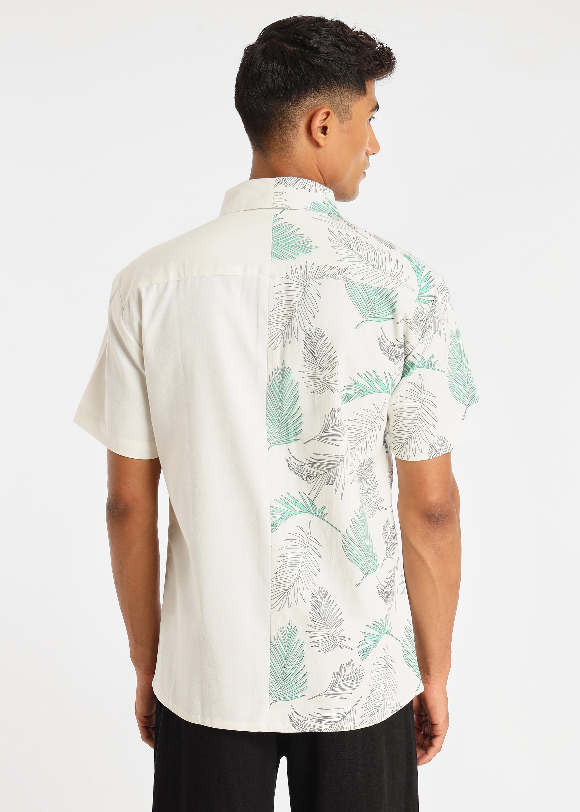 The Tropical Palm Shirt Clime Scene